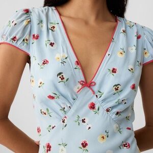 NWOT Gap x Doen Floral Mini Dress